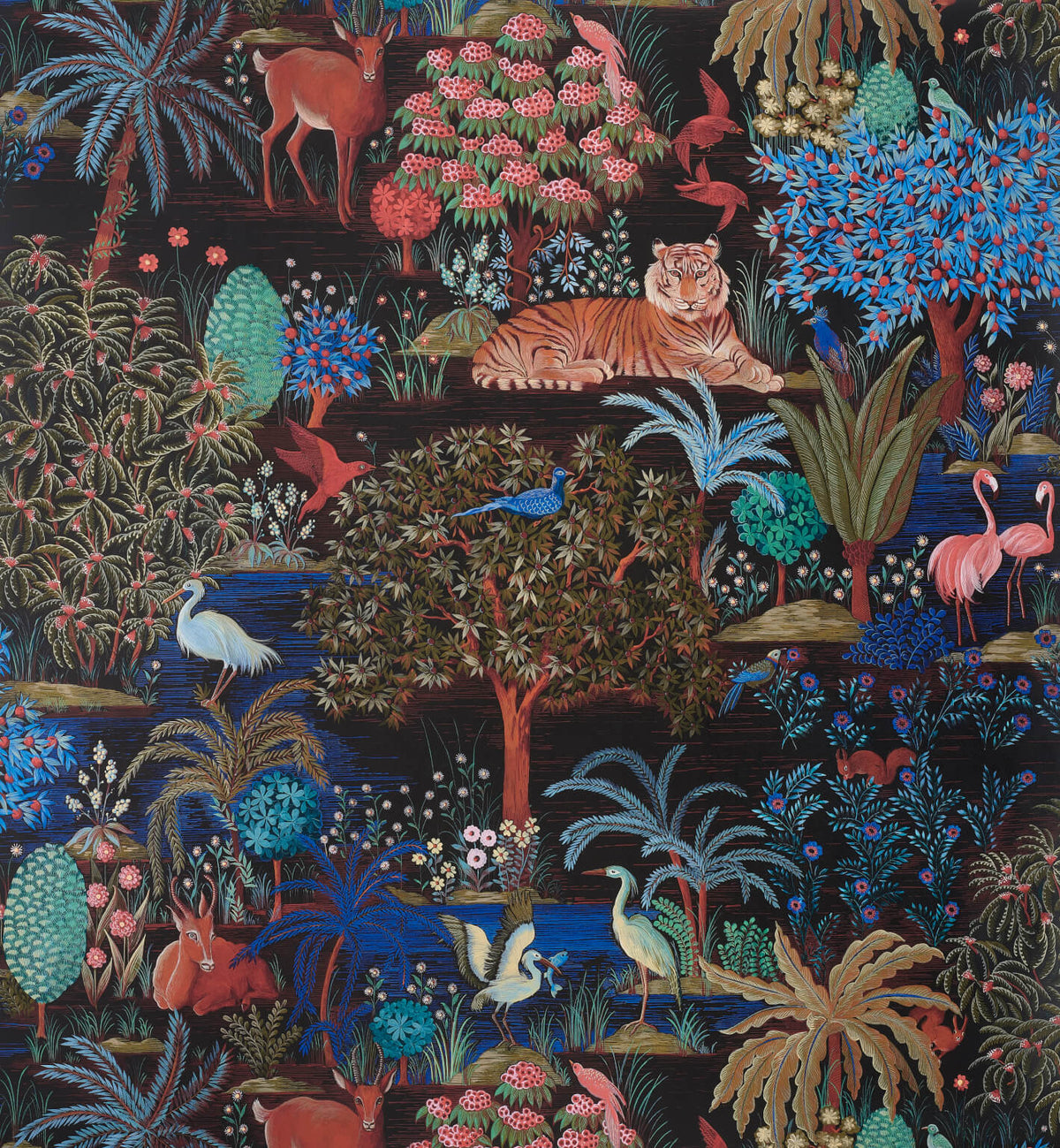 Le Jardin du Palais Nuit — Pierre Frey tapet