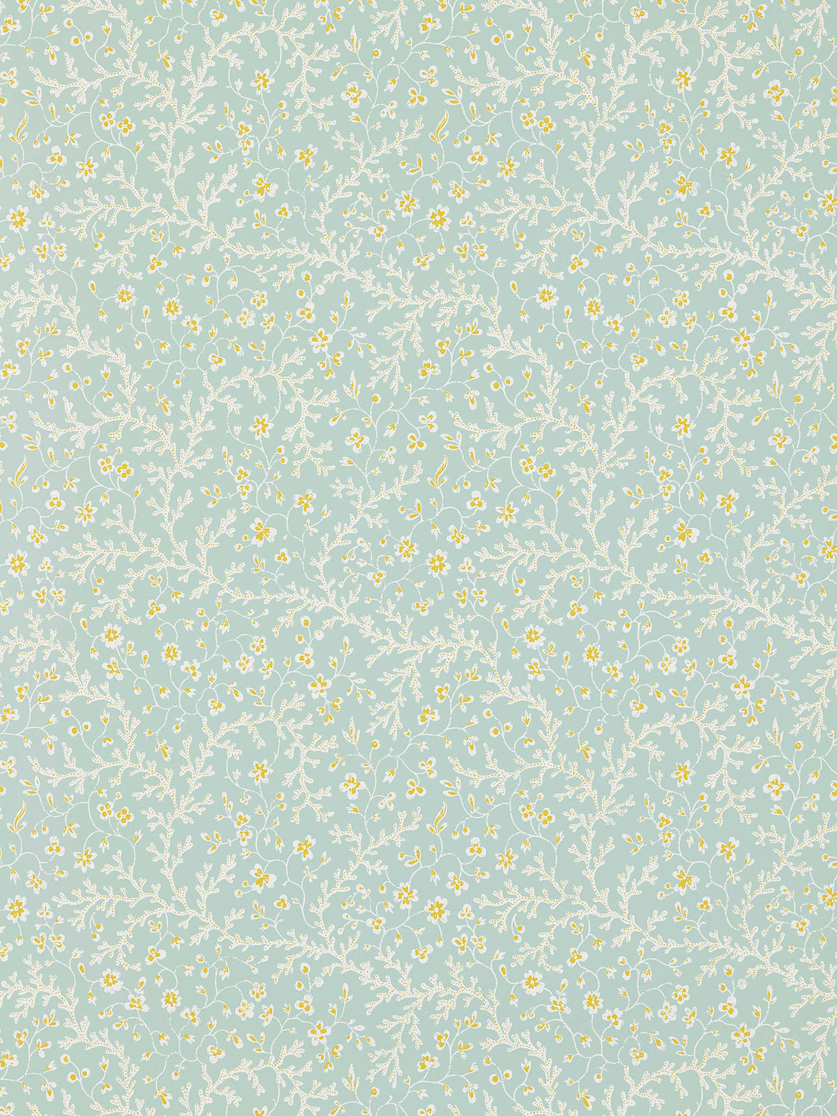 Fleurs de Corail Celadon — Pierre Frey tapet