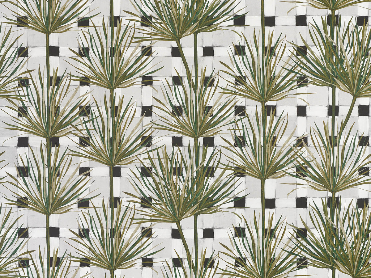 Patio Exotique Fusain — Pierre Frey -tapetti