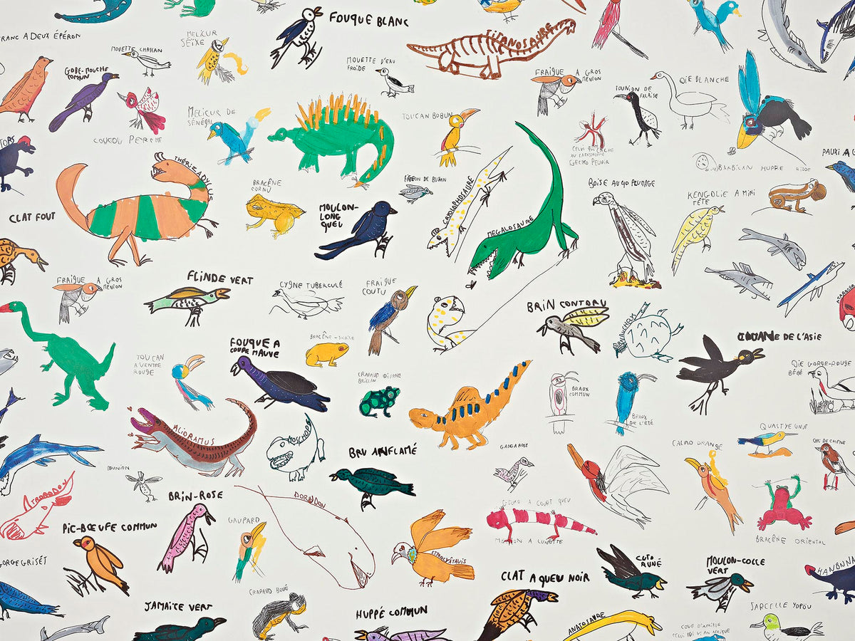 Encyclopedie Multicolore — Pierre Frey tapet