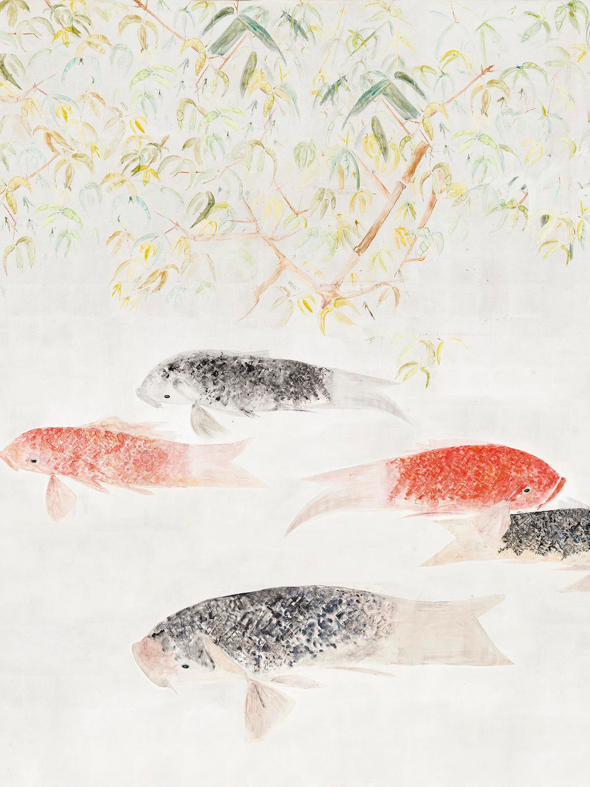 Les Carpes Argent — Pierre Frey -tapetti