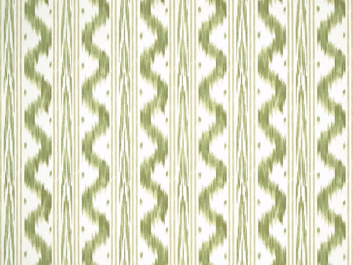 Toile de Nantes Intisse Herbe — Pierre Frey -tapetti