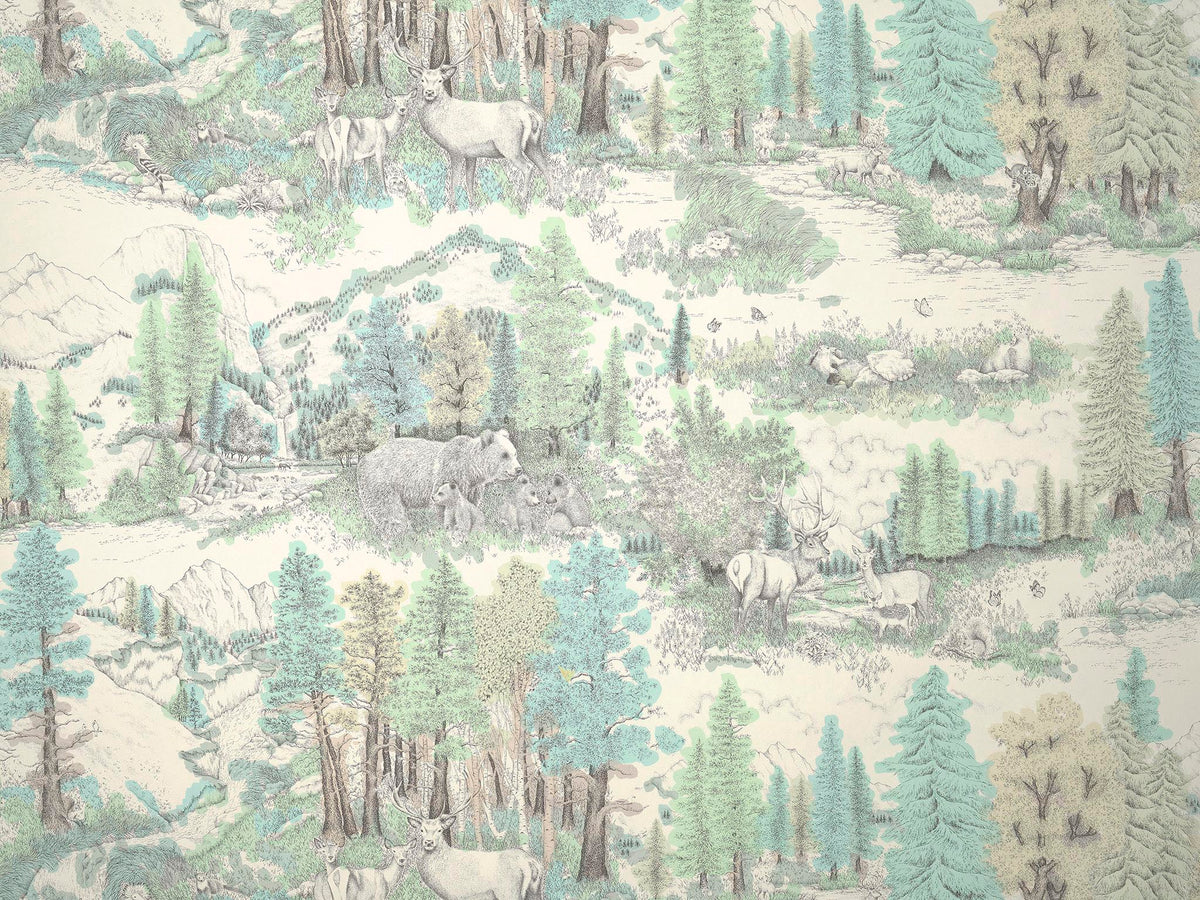 Caribou Sapin — Pierre Frey behang