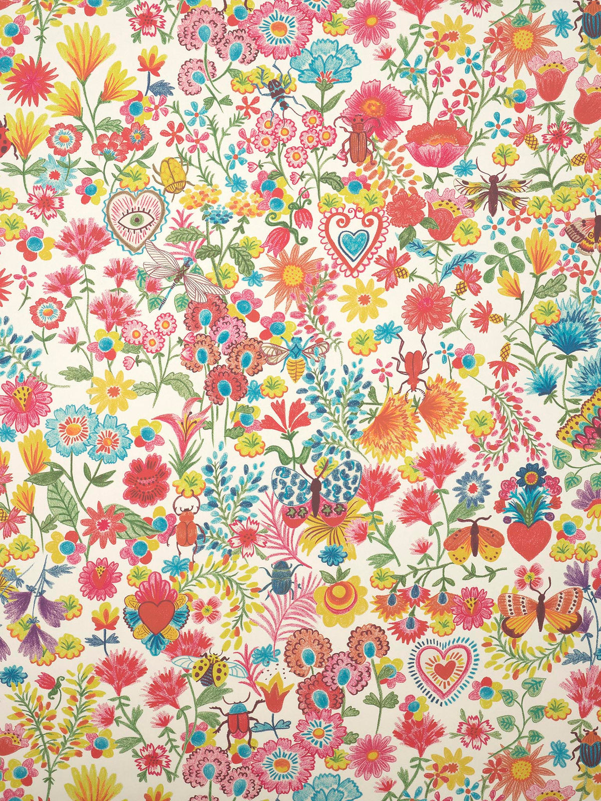 Camomille Printemps — Pierre Frey behang
