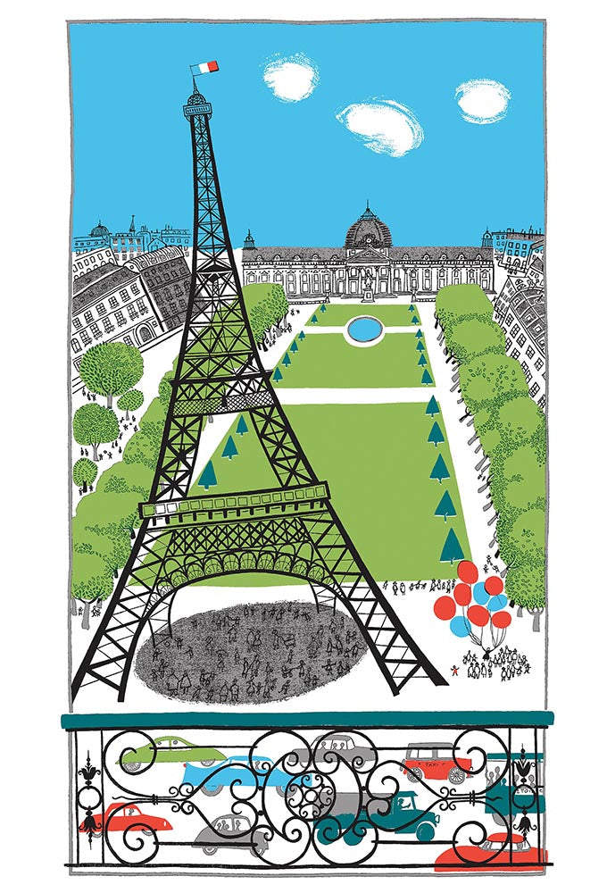 La Dame de Fer Jardin — Pierre Frey behang