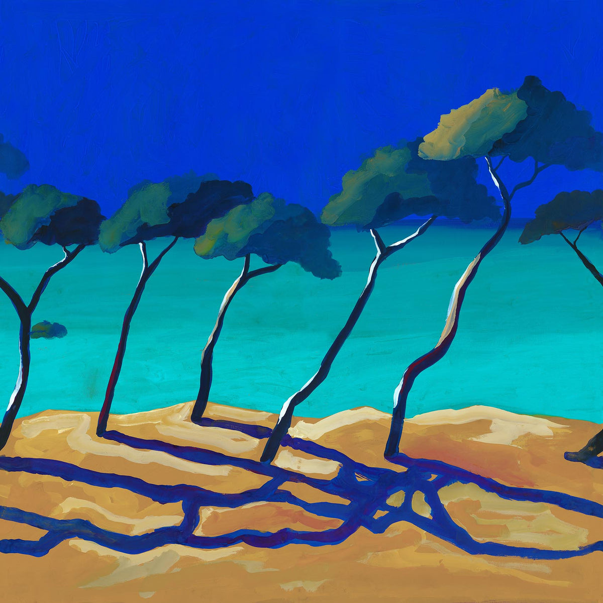 Porquerolles Mediterranee — Pierre Frey wallpaper