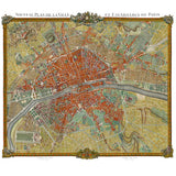 Plan Jaillot Archive — Pierre Frey behang
