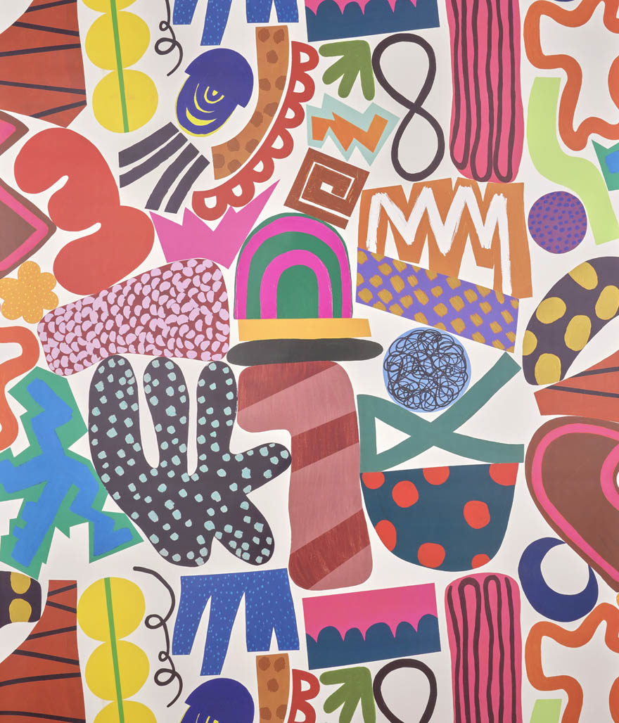 Emily Multicolore — Pierre Frey tapet