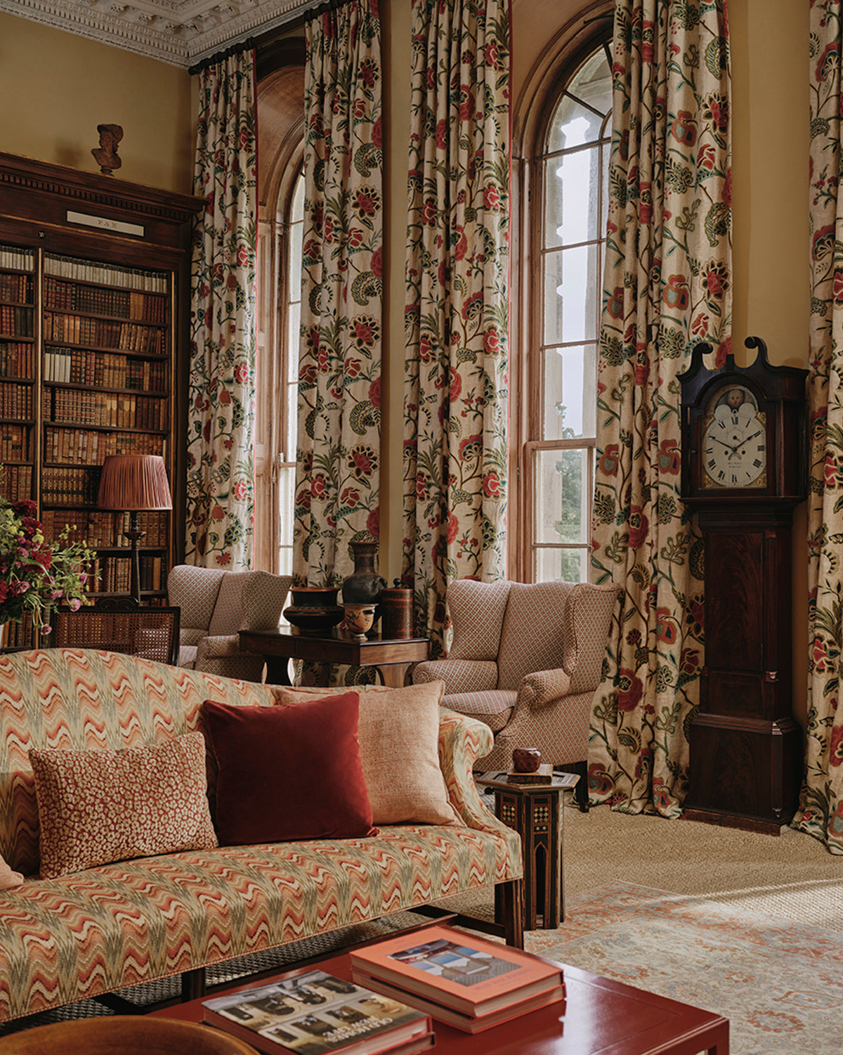 Francine miljöbild — Colefax & Fowler tyg