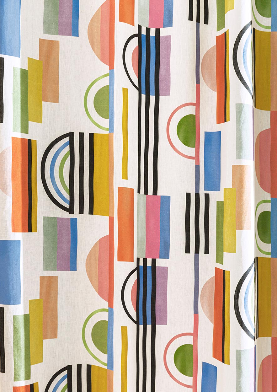 Freda room setting — Pierre Frey fabric