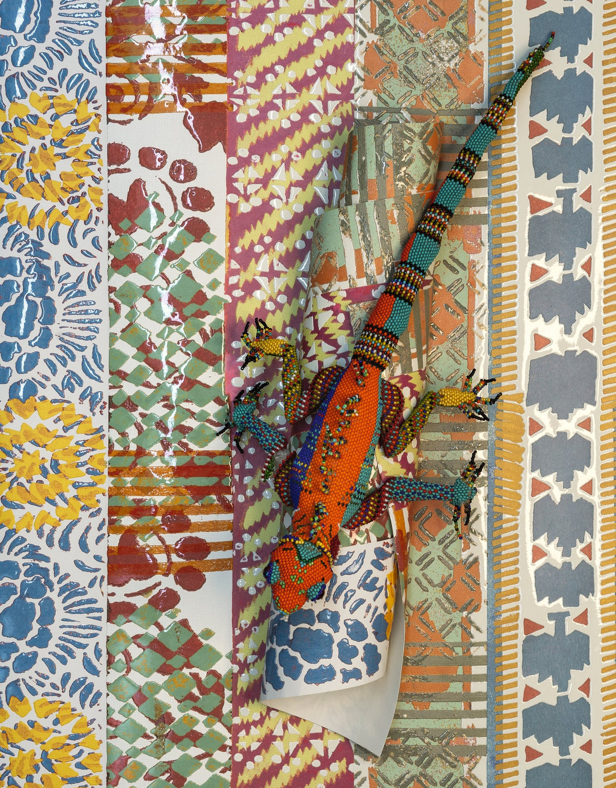 Frida room setting — Pierre Frey wallpaper