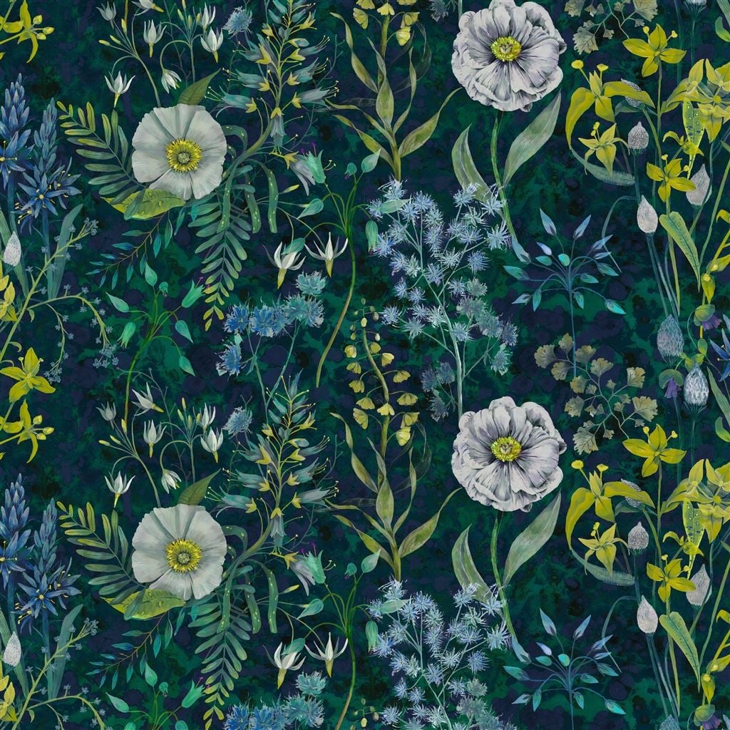 Fritillaria Malachite — Designers Guild tyg