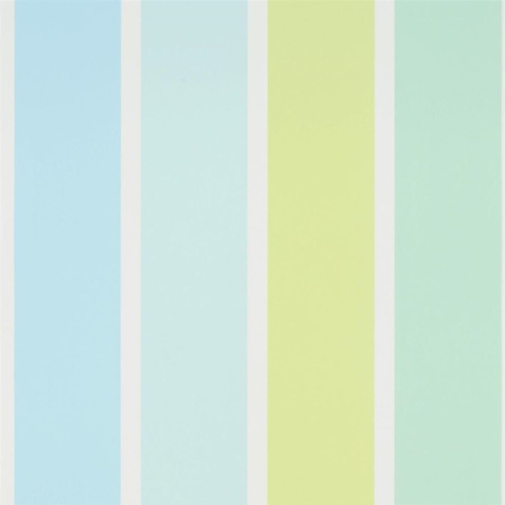 Fun Fair Stripe Aqua — Designers Guild tapet