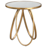 Montrez Gold Side Table - undefined