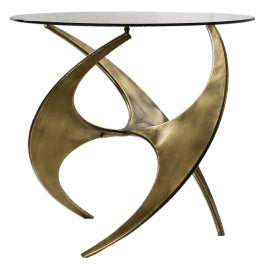 Graciano Glass Side Table - undefined