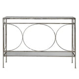 Luano Silver Console Table - undefined