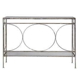 Luano konsolbord i silver