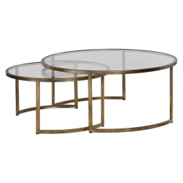 Rhea Nested Coffee Tables Set of 2 - undefined