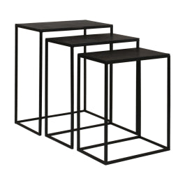 Coreene Iron Nesting Tables S/3 - undefined