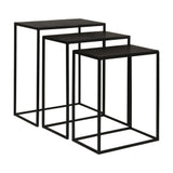 Coreene Iron Nesting Tables S/3 - undefined