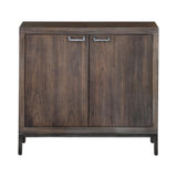 Nadie Light Walnut Console Cabinet - undefined
