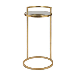 Cailin Gold Accent Table - undefined
