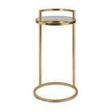 Cailin Gold Accent Table - undefined