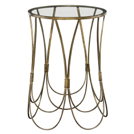 Kalindra Gold Accent Table - undefined