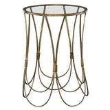 Kalindra Gold Accent Table - undefined