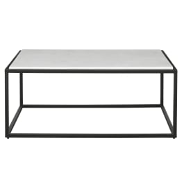 Vola Modern soffbord i vit marmor