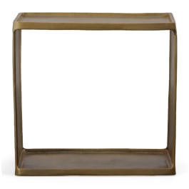 Derwent Antique Brass Side Table - undefined