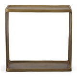 Derwent Antique Brass Side Table - undefined