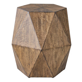 Volker Honey Geometric Accent Table - undefined