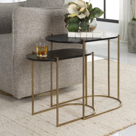 Aztec Wood Nesting Tables, Set/2 - undefined