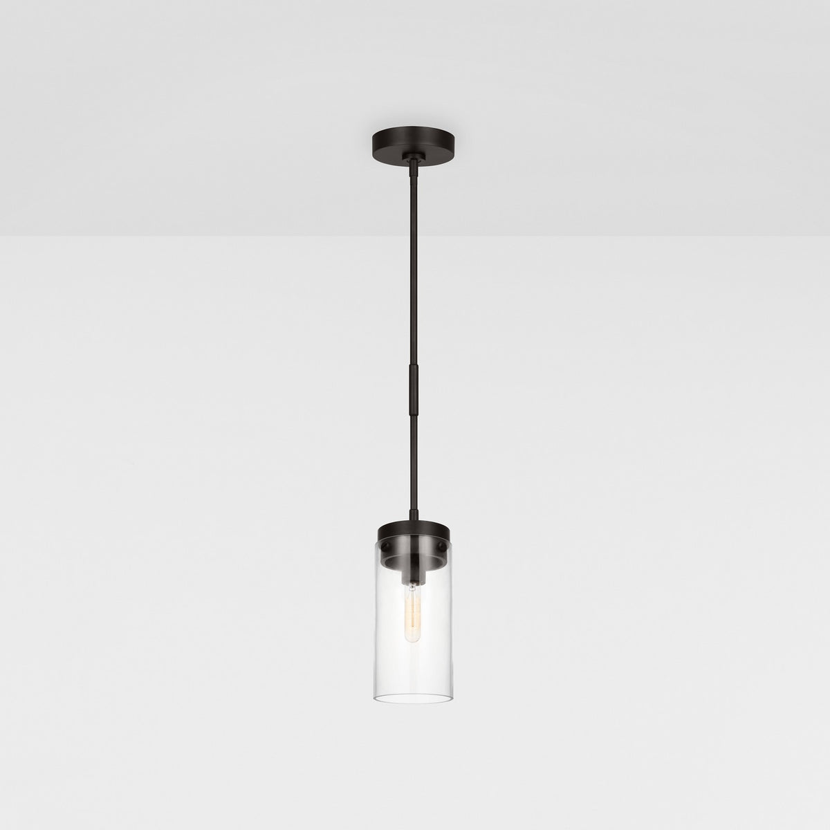 Garrett Medium Cylinder Takpendel — Chapman & Myers for Visual Comfort & Co. detaljbild