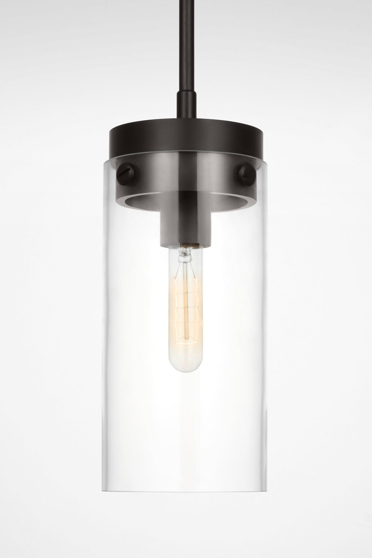Garrett Medium Cylinder Takpendel — Chapman & Myers for Visual Comfort & Co. detaljbild