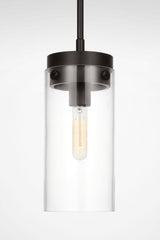 Garrett Medium Cylinder Takpendel — Chapman & Myers for Visual Comfort & Co. detaljbild