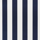 Gaston Stripe Blue Fabric — Ralph Lauren Home tyg