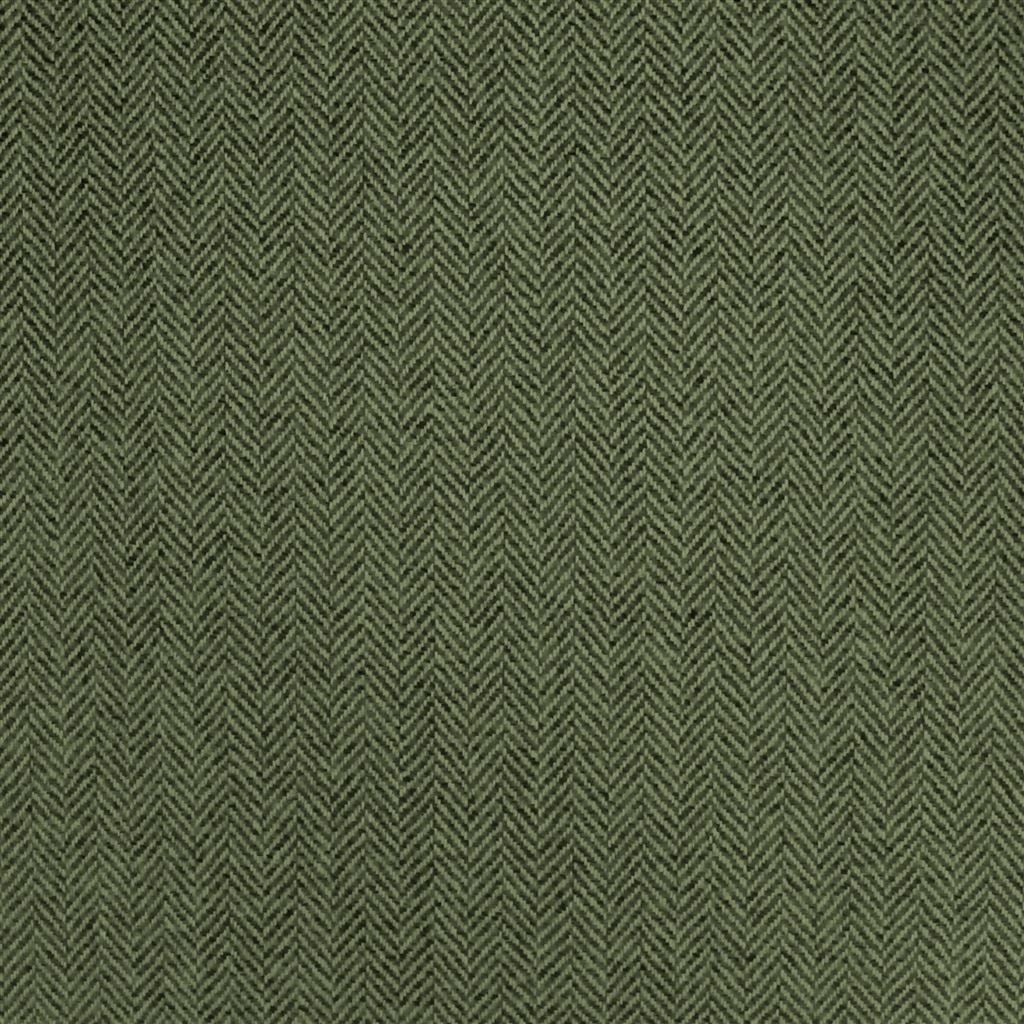 Geffrye Herringbone Loden — Ralph Lauren Home tyg