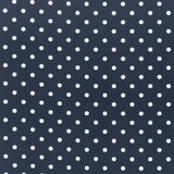 Georgette Dot Navy — Ralph Lauren Home tyg