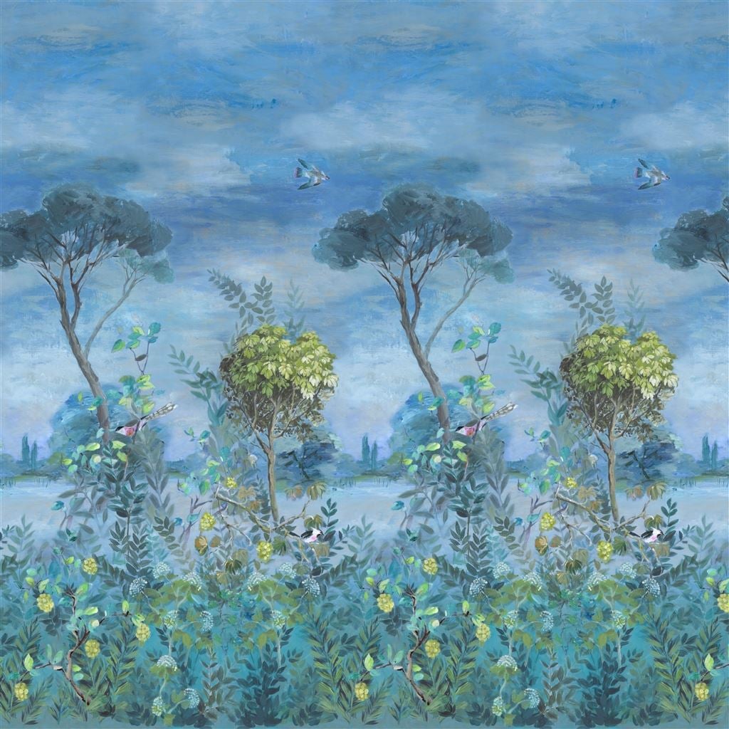 Giardino Segreto Alta Delft — Designers Guild tapet