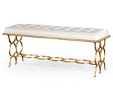 Bench Circles - Gilded Iron