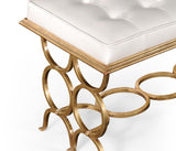 Bench Circles - Gilded Iron