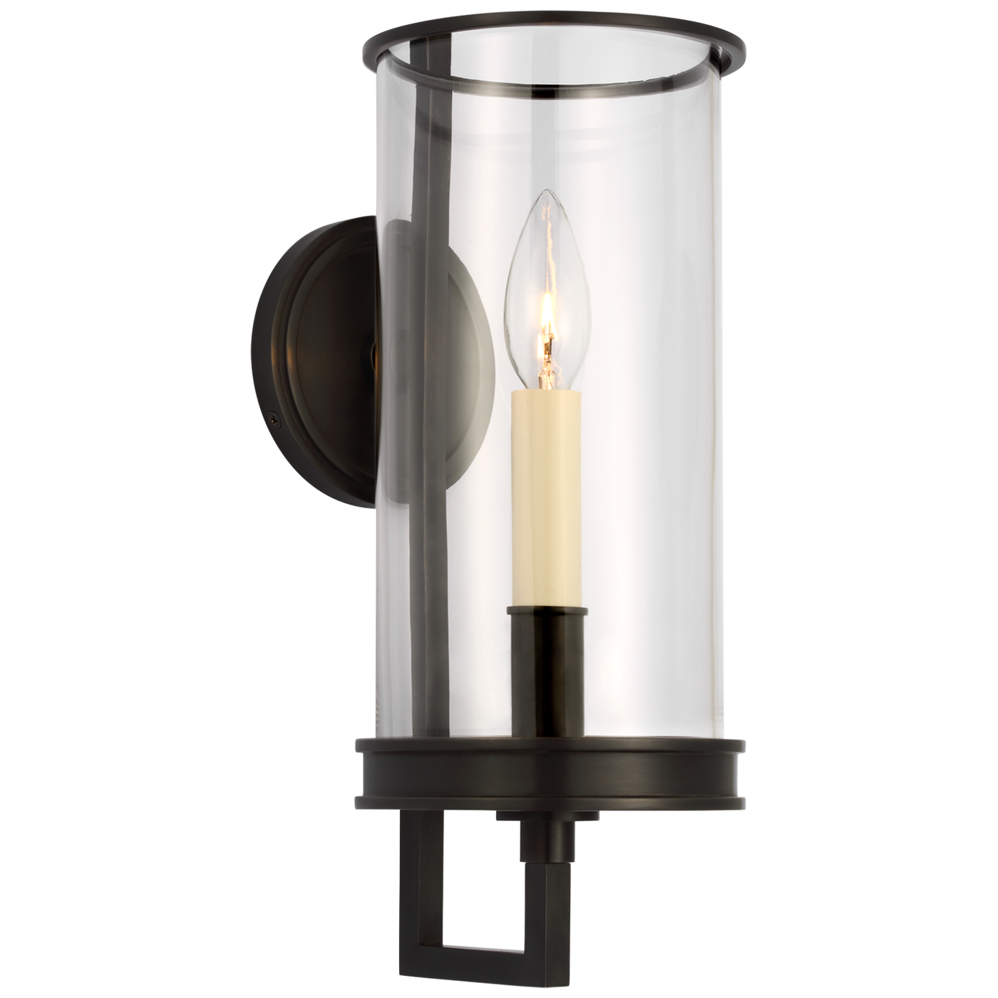 Glendon Small Hurricane Vagglampa Bronze - Visual Comfort