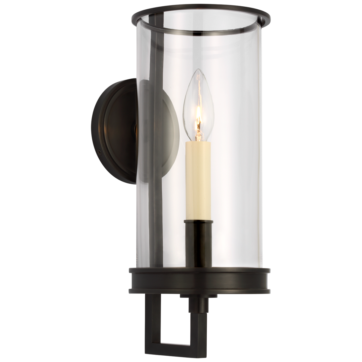 Glendon Small Hurricane Vägglampa Bronze - Visual Comfort