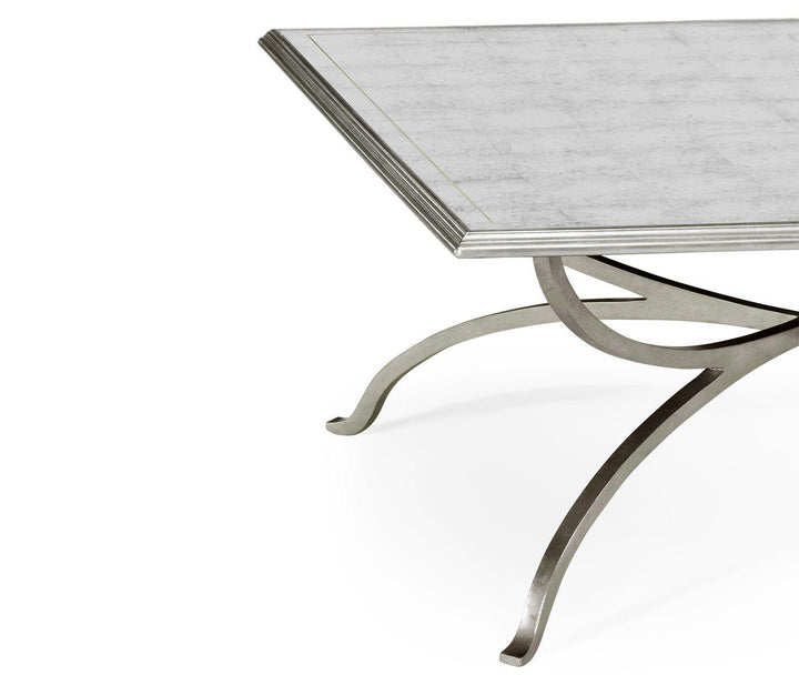 Square Coffee Table Contemporary - Bronze