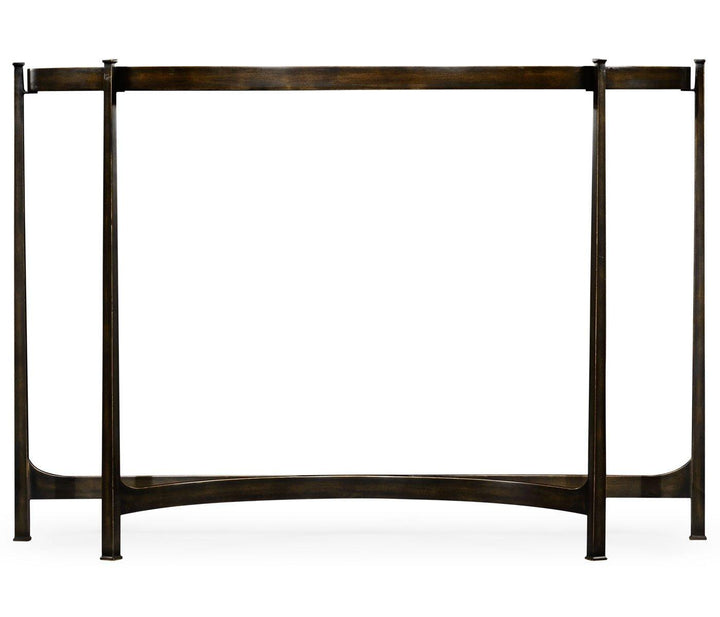 Large Demilune Console Table Contemporary