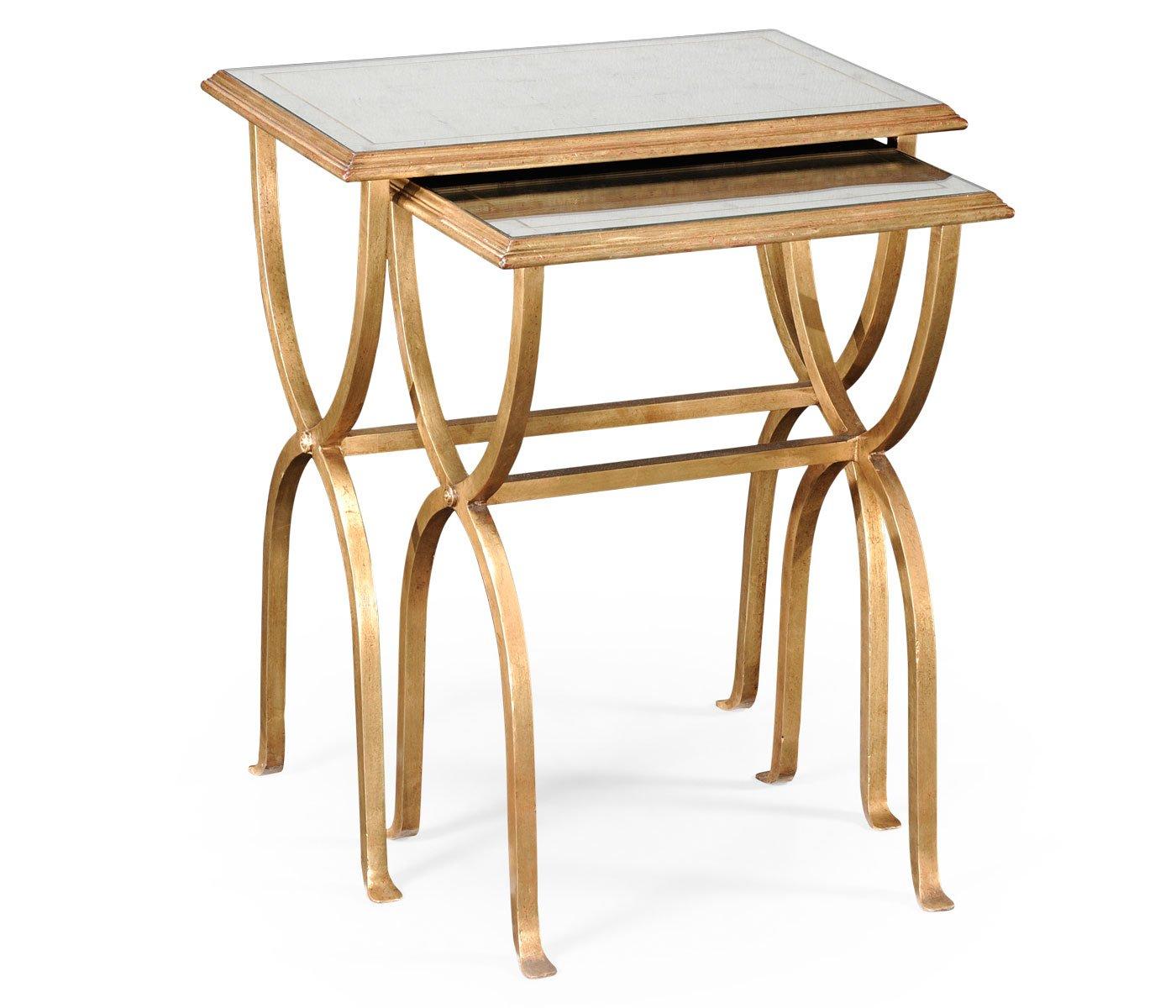 Nest of Tables Horseshoe - Gilded