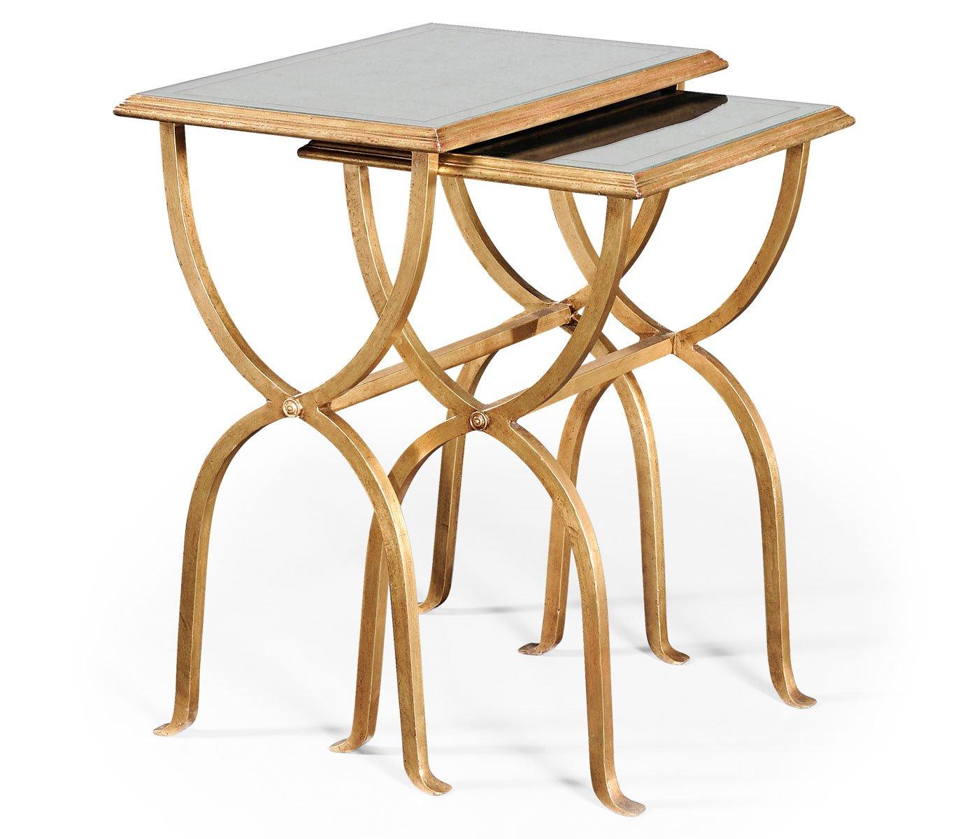 Nest of Tables Horseshoe - Gilded
