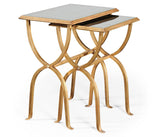 Nest of Tables Horseshoe - Gilded